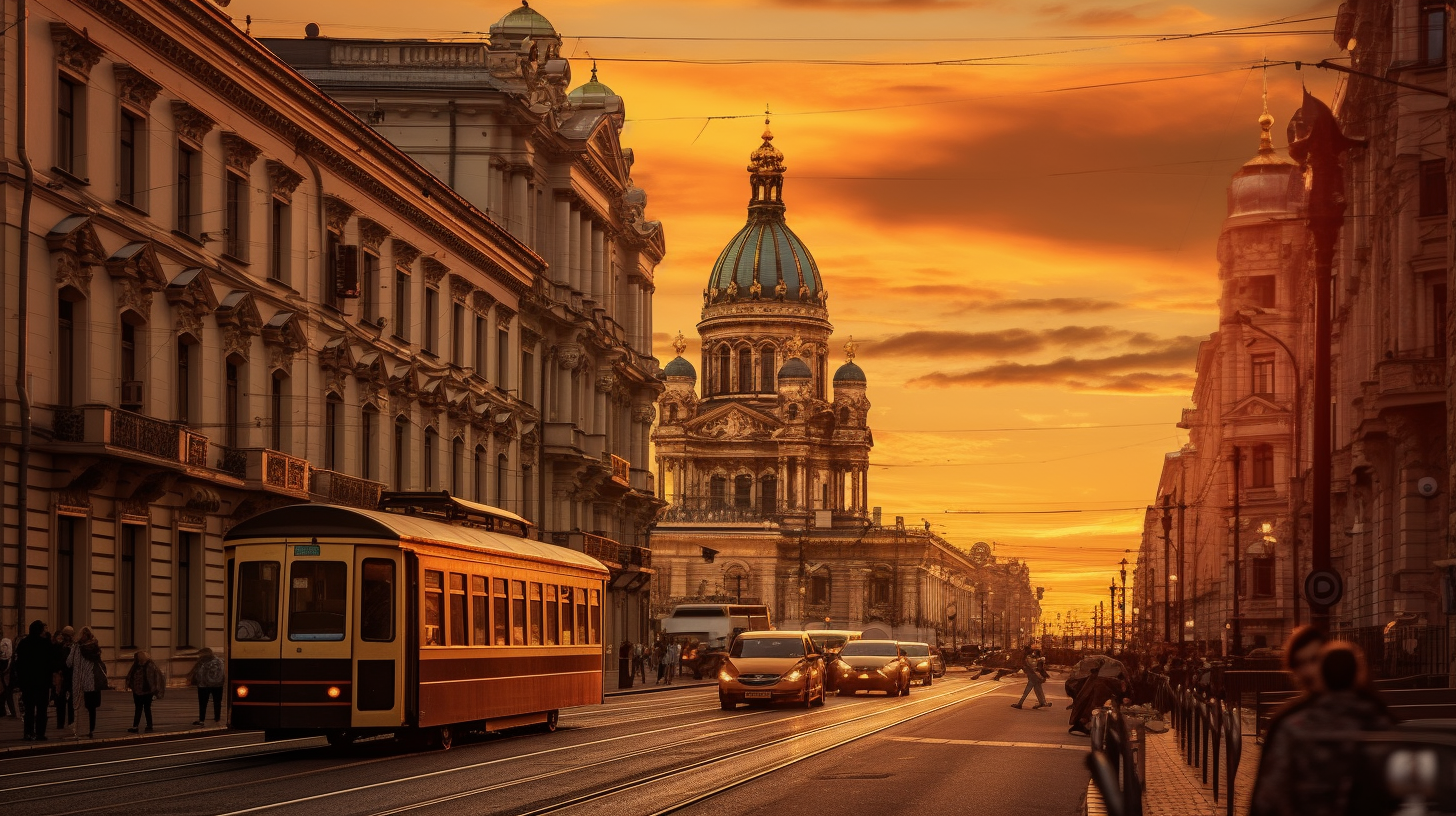 View of Saint Petersburg